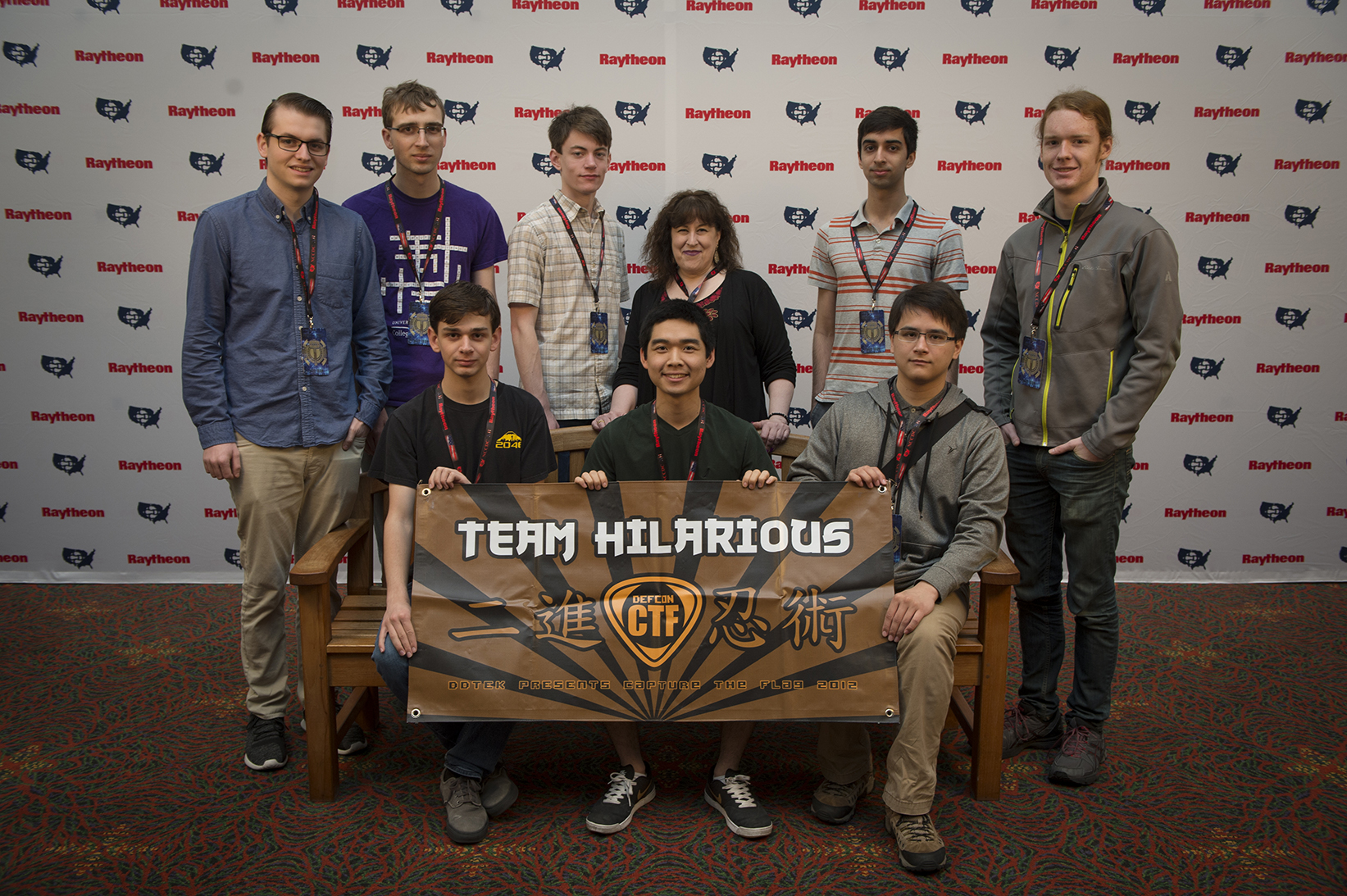 University of Washington "Team Hillarious" team in 2017